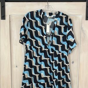 Anthropologie Celandine The Kallie Flowy Maxi Dress - Size S NWT